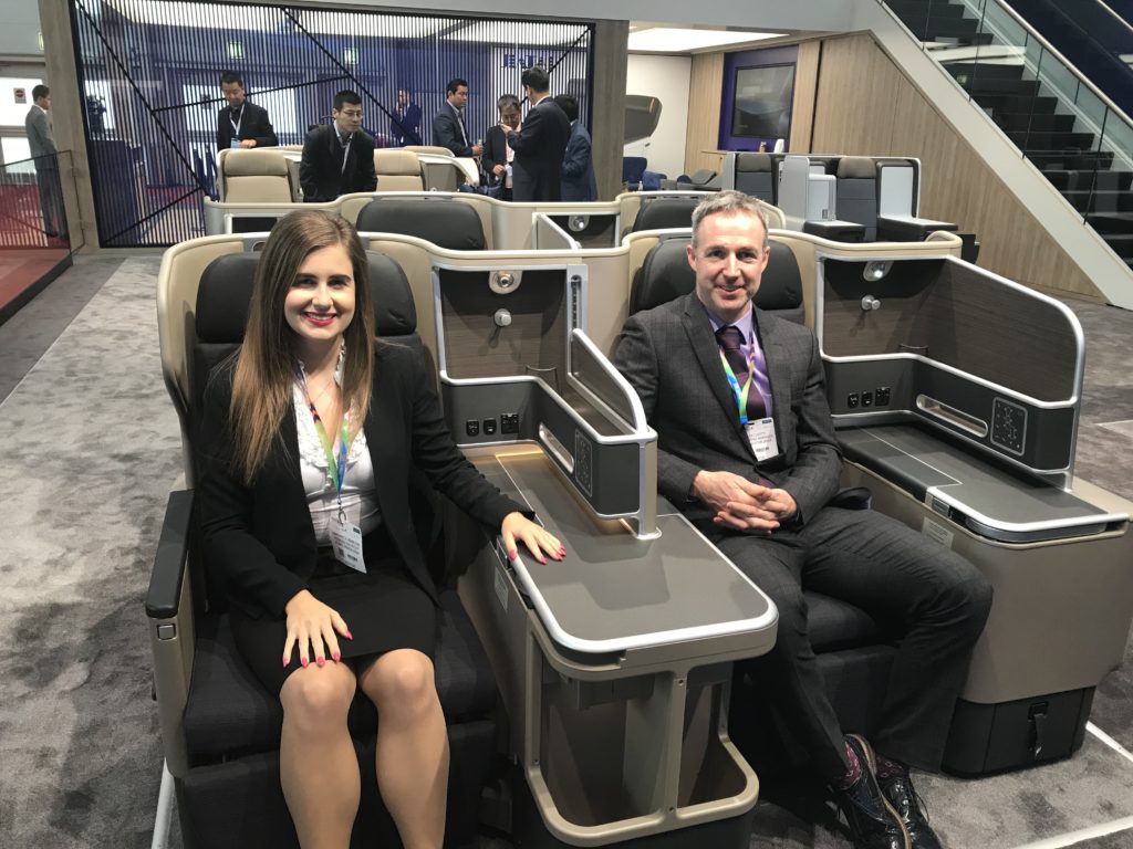 Market Research at the Aircraft Interiors Expo