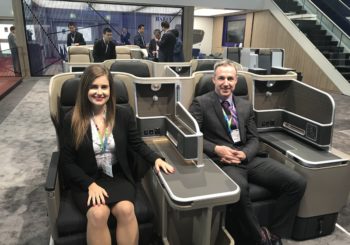 Attending the Aircraft Interiors Expo